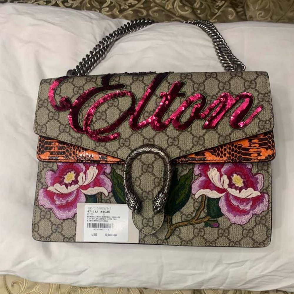 Brand new Gucci "Elton" edition handbag